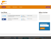 Tablet Screenshot of guineejobs.com